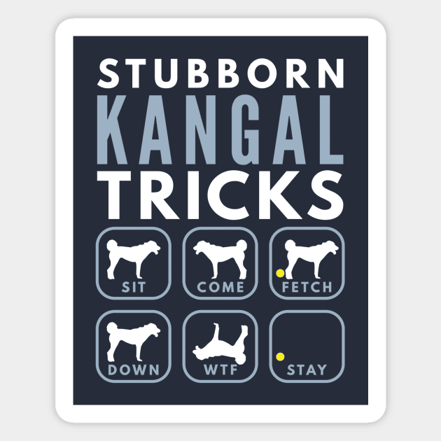 Stubborn Anatolian Shepherd Dog Tricks - Dog Training Magnet by DoggyStyles